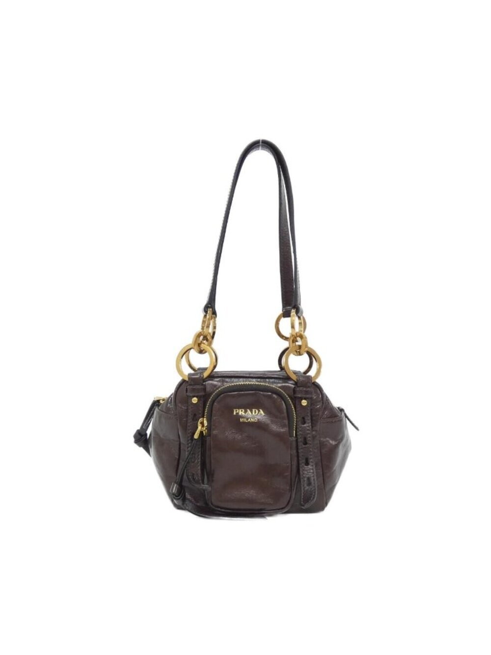 Prada Shoulder Bag Gold
